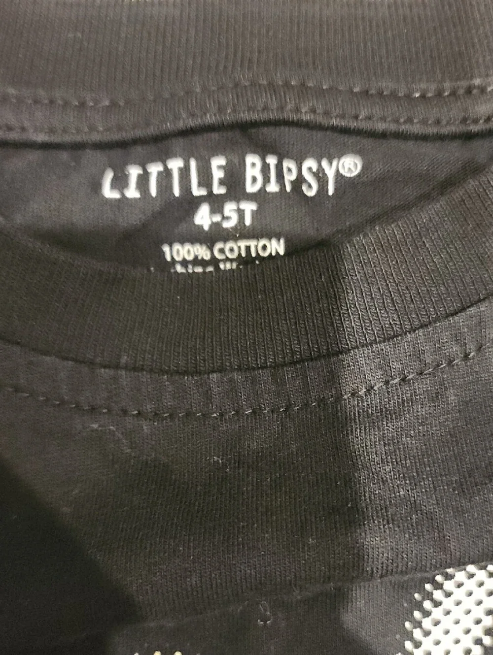 Little Bipsy Black Graphic 'Life Under The Sun' Tee